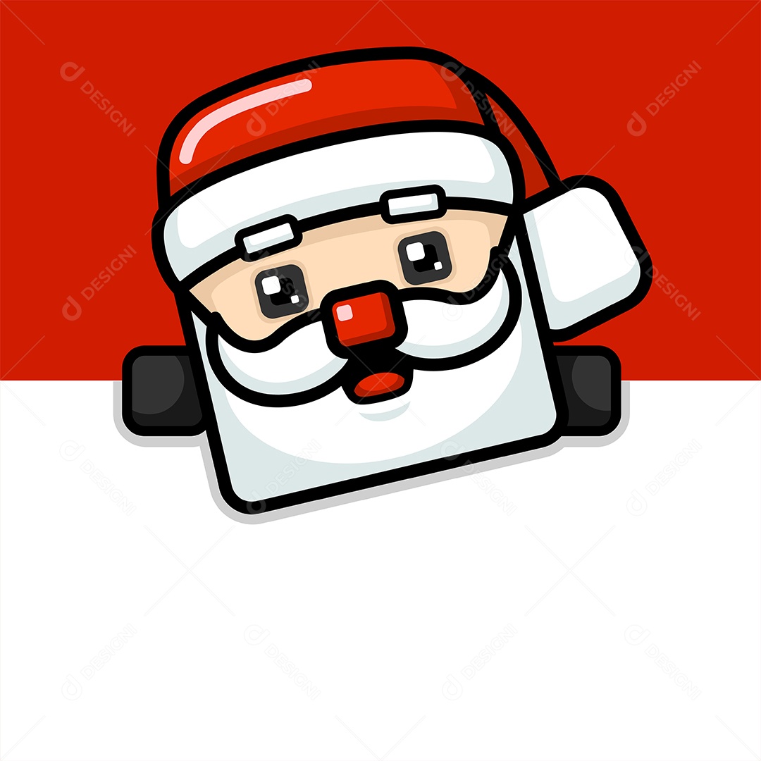 Papai Noel Ilustração Vetor EPS