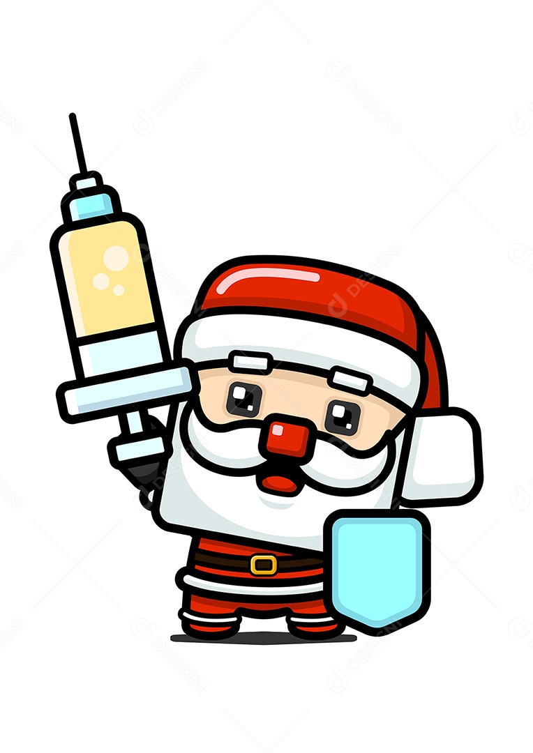 Papai Noel Ilustração Vetor EPS