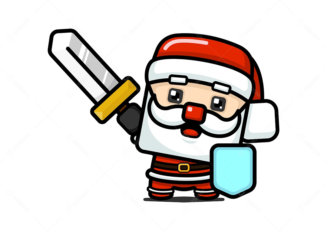 Papai Noel Ilustração Vetor EPS