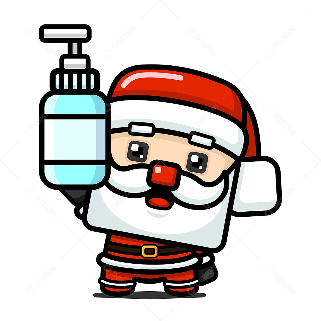 Papai Noel Ilustração Vetor EPS