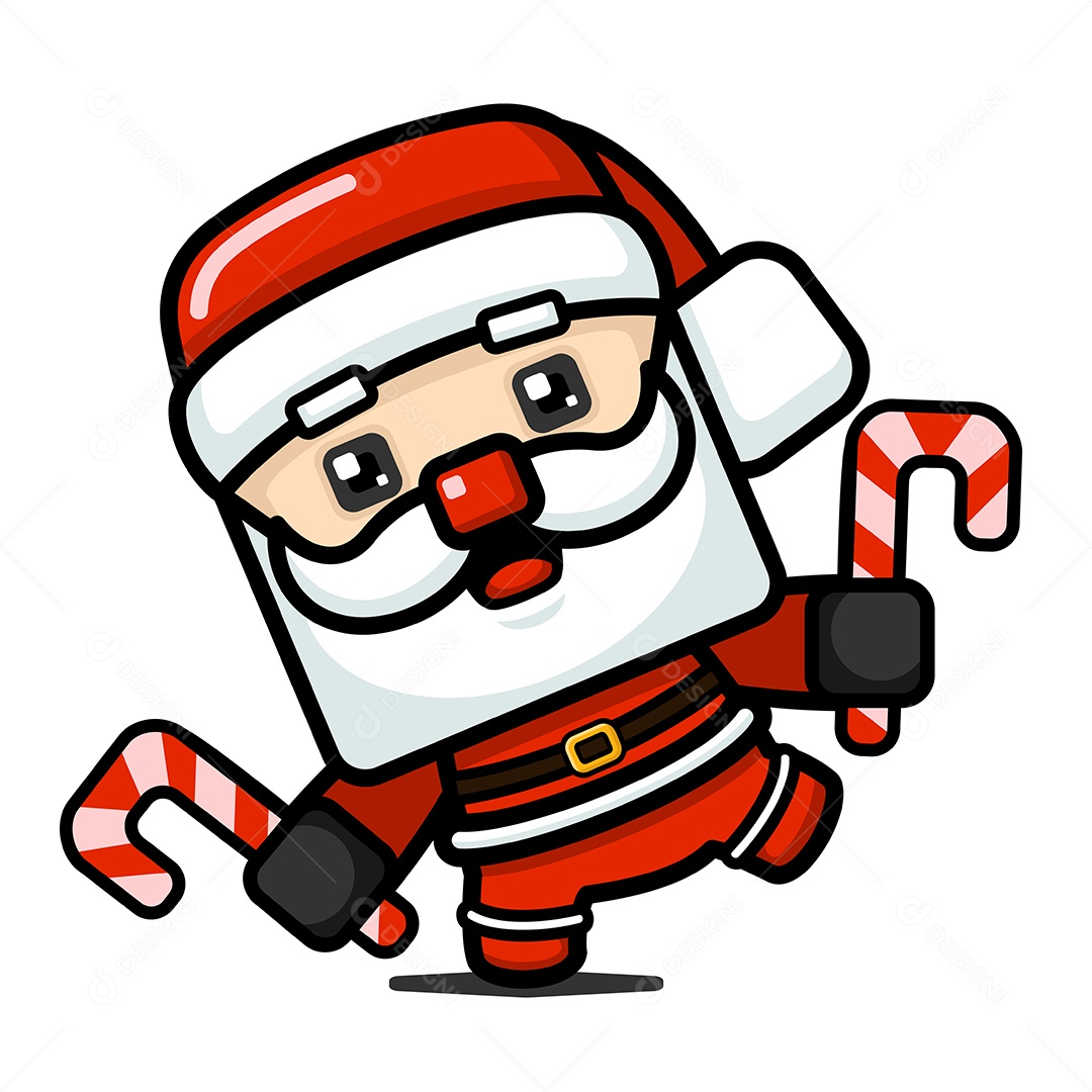 Papai Noel Ilustração Vetor EPS