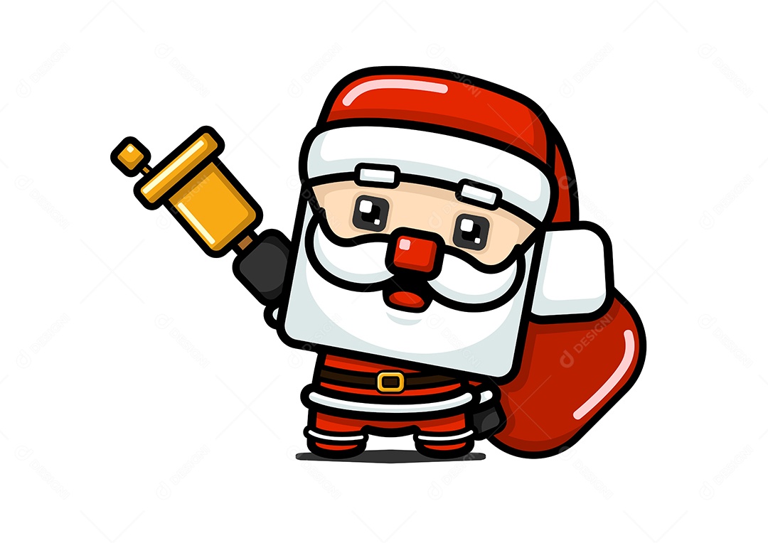 Papai Noel Ilustração Vetor EPS