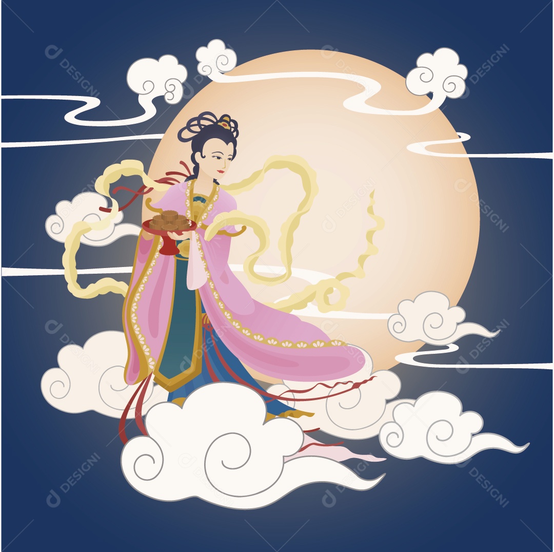 Princesa Ilustração Vetor EPS