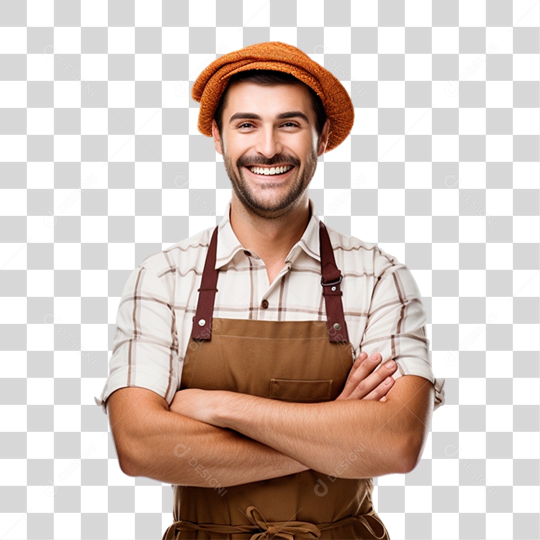 Homem de Uniforme Emprego PNG Transparente