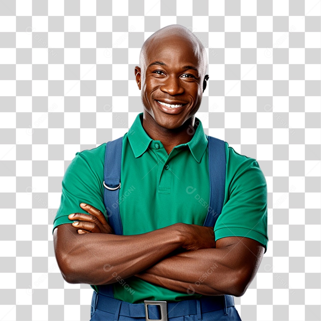 Homem de Uniforme Emprego PNG Transparente