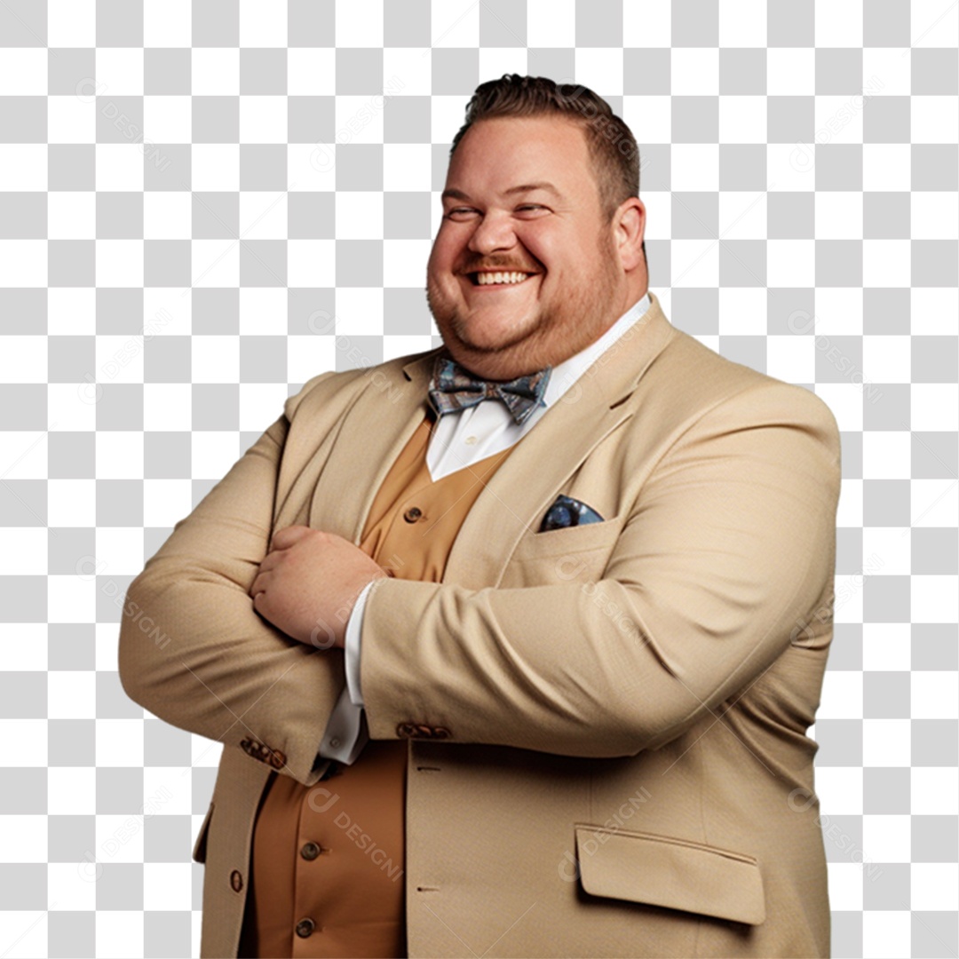Homem Sorrindo Feliz PNG Transparente