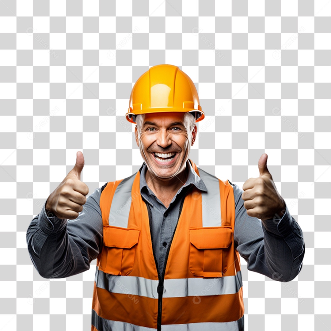 Homem Sorrindo Feliz PNG Transparente