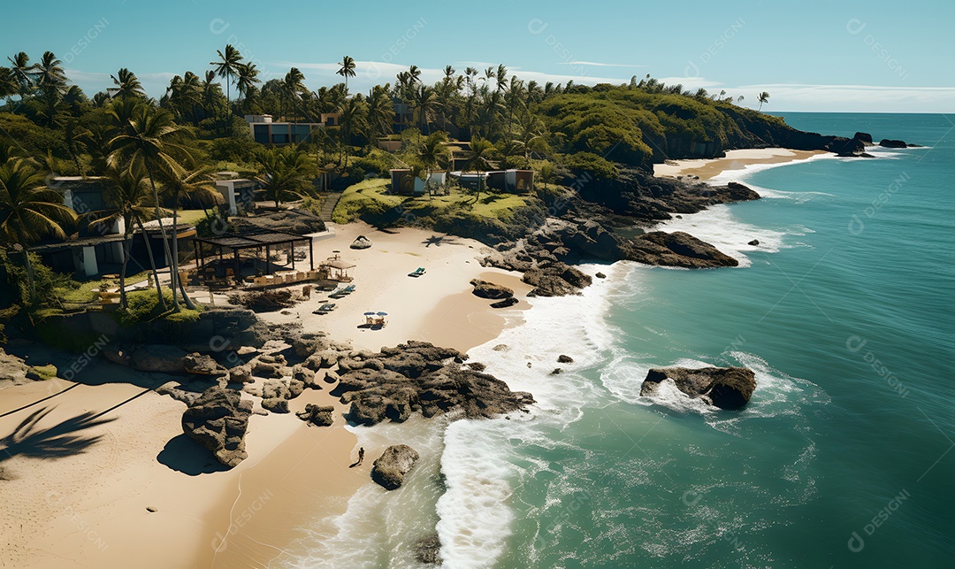 Lindas praias no estado da Paraíba