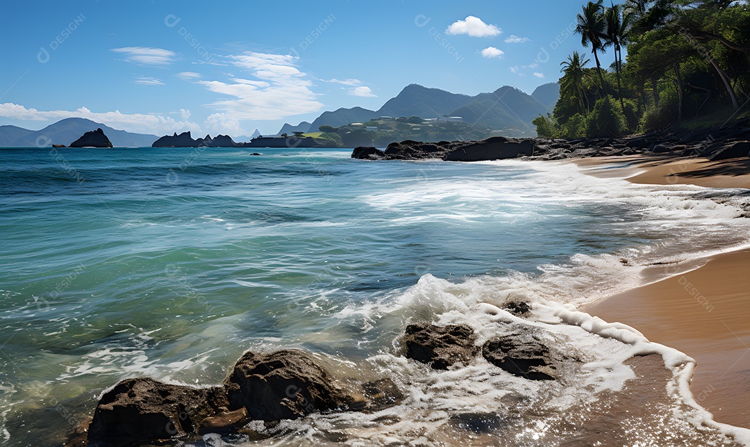 Lindas praias no estado da Paraíba