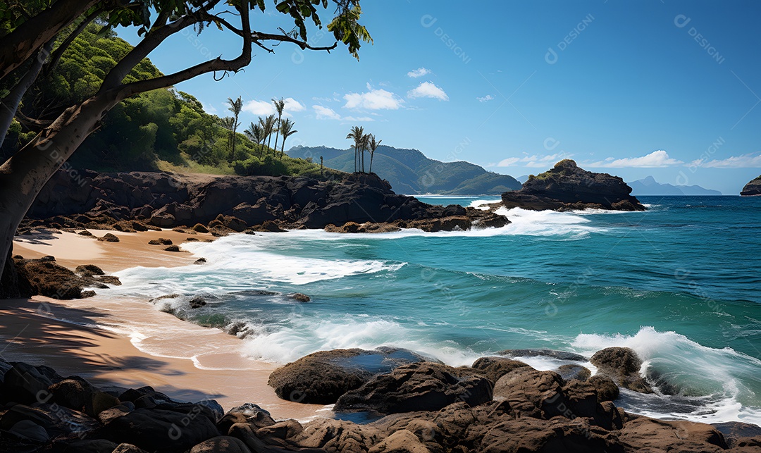 Lindas praias no estado da Paraíba