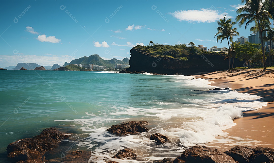 Lindas praias no estado da Paraíba