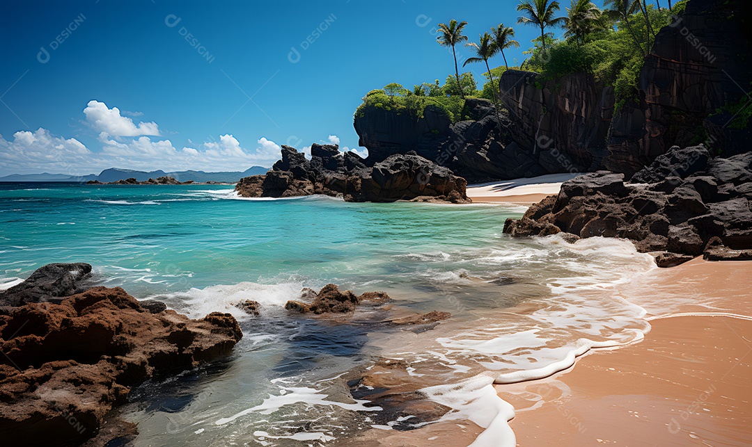 Lindas praias no estado da Paraíba