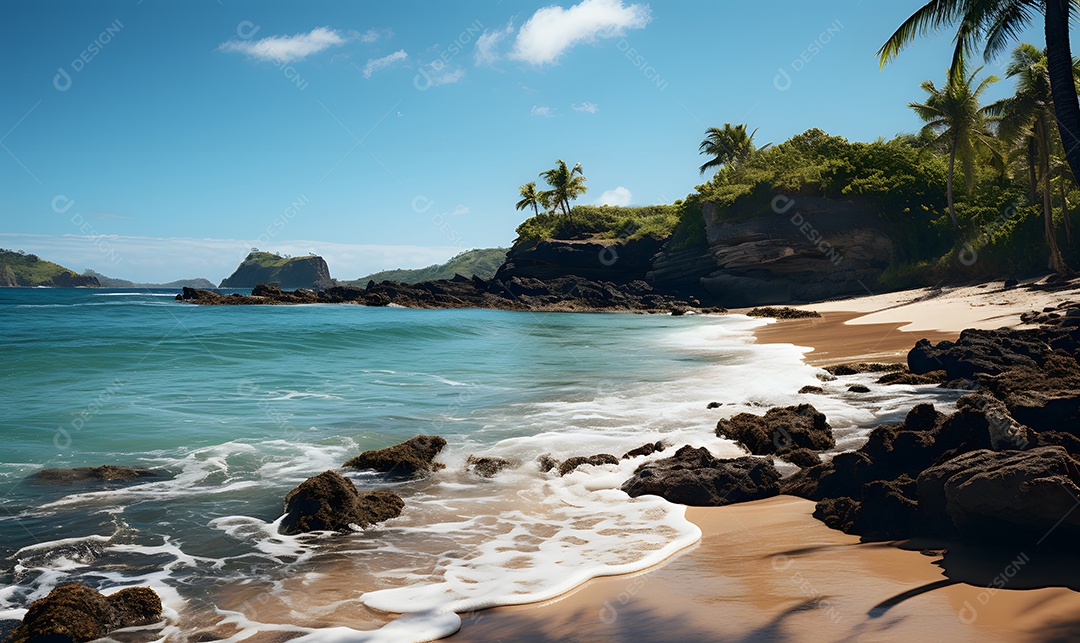 Lindas praias no estado da Paraíba