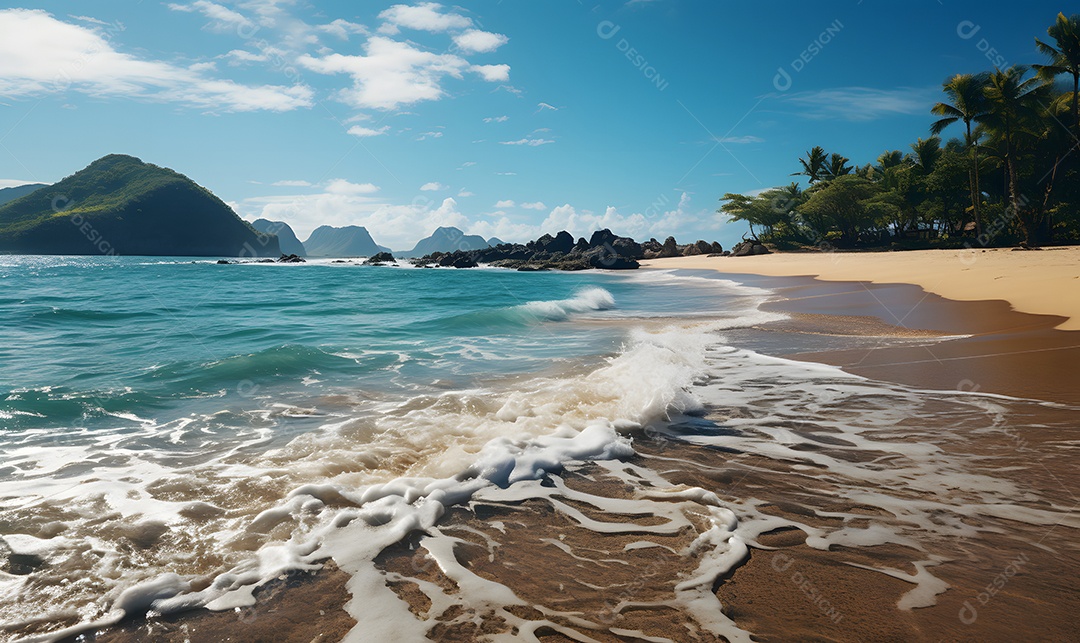 Lindas praias no estado da Paraíba