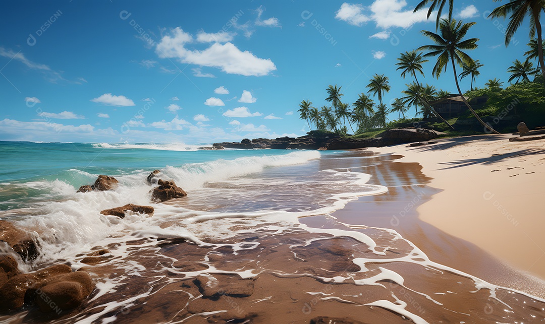 Lindas praias no estado da Paraíba