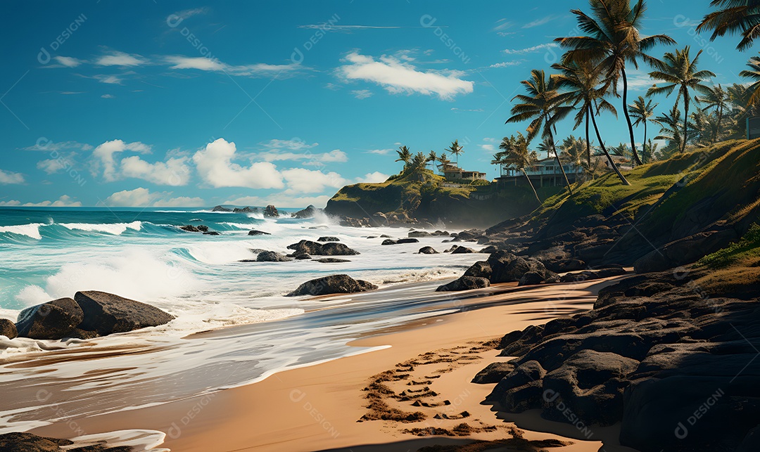 Lindas praias no estado da Paraíba