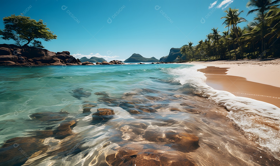 Lindas praias no estado da Paraíba