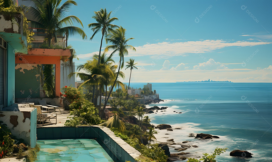 Lindas praias no estado da Paraíba