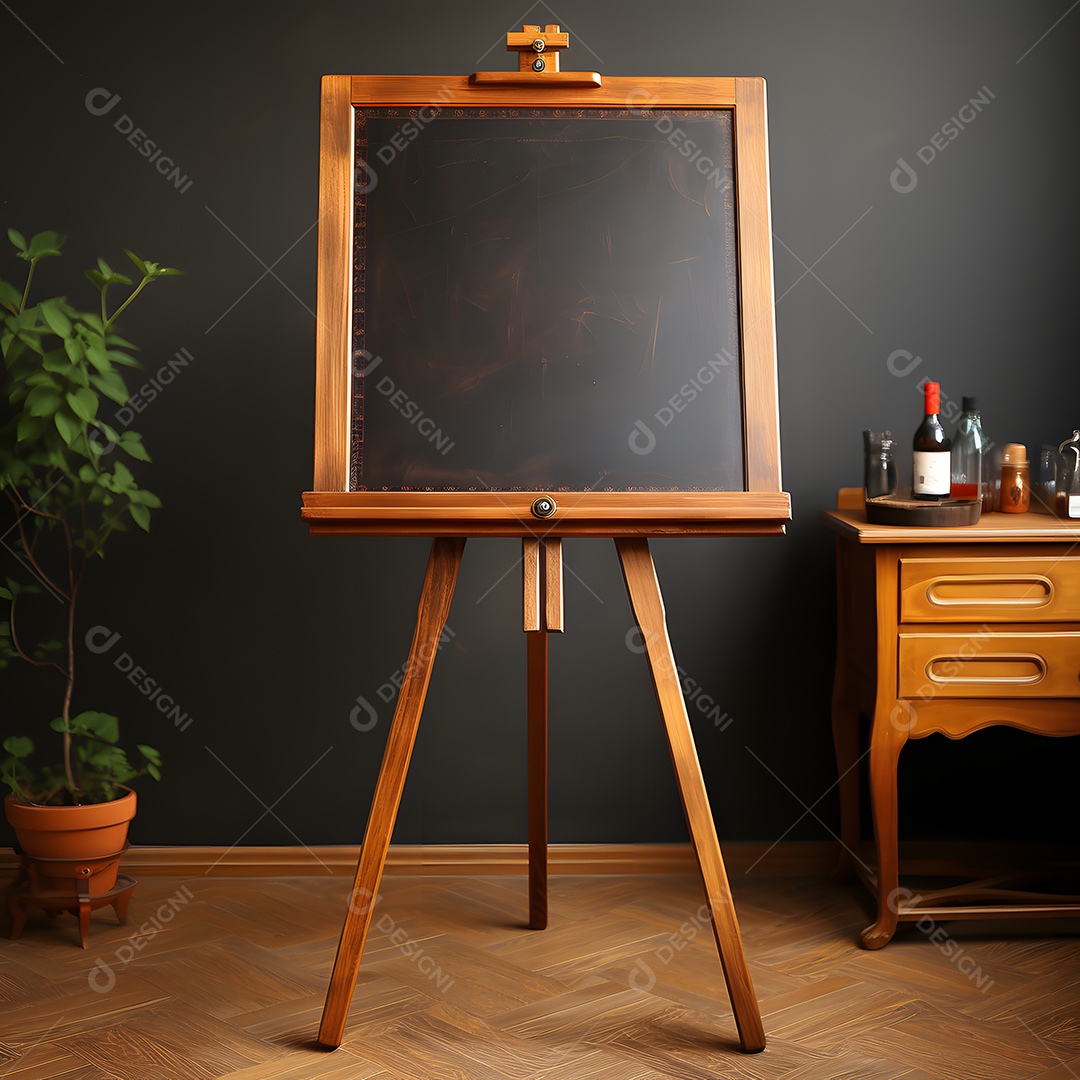 Lousa preta da professora