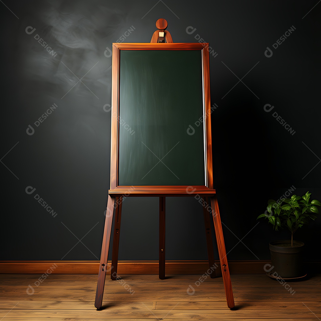 Lousa preta da professora