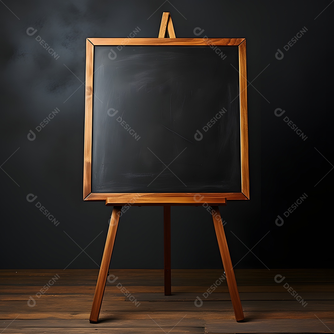 Lousa preta de uma professora