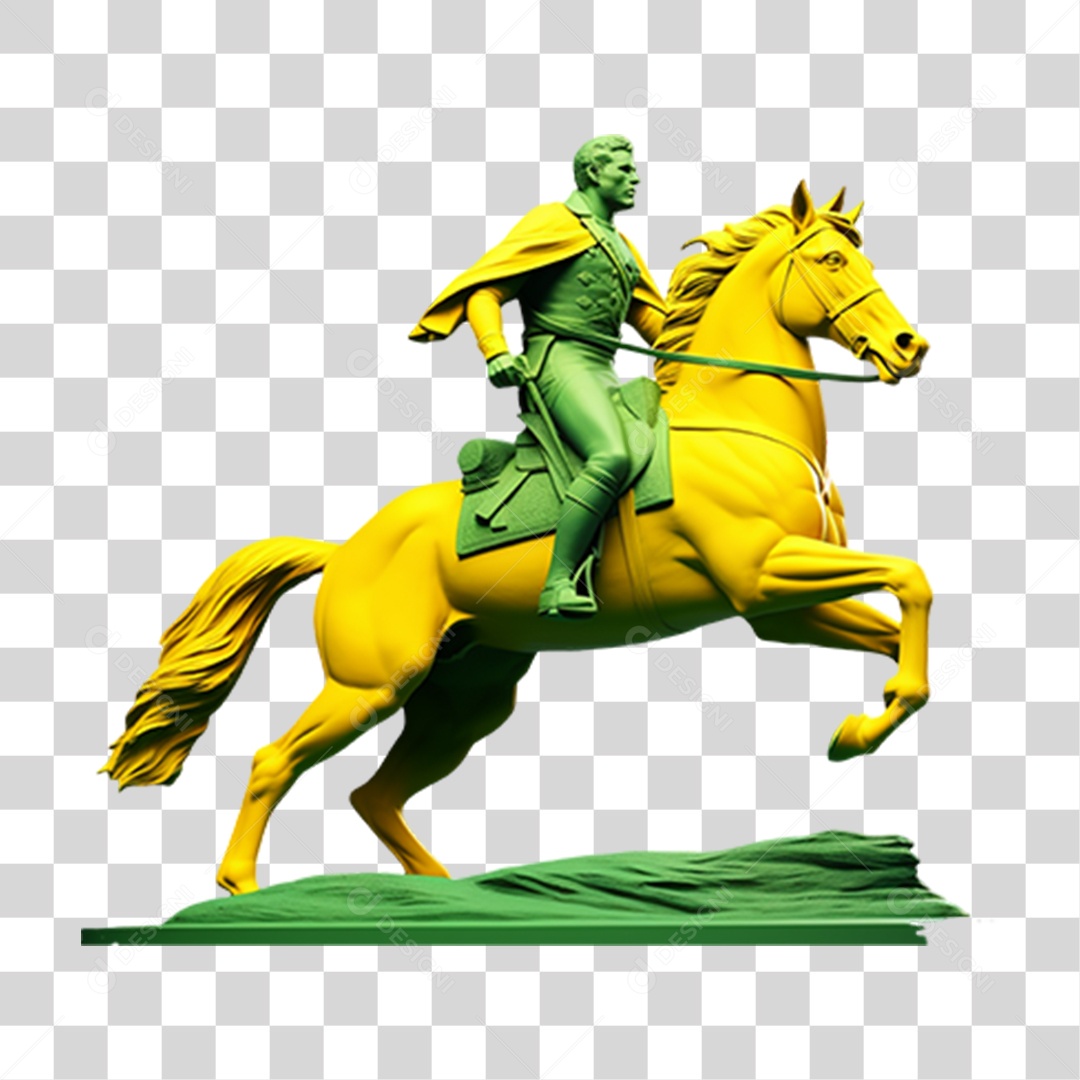 Estatua de Cavalo 7 de Setembro Dia da Independência do Brasil  PNG Transparente
