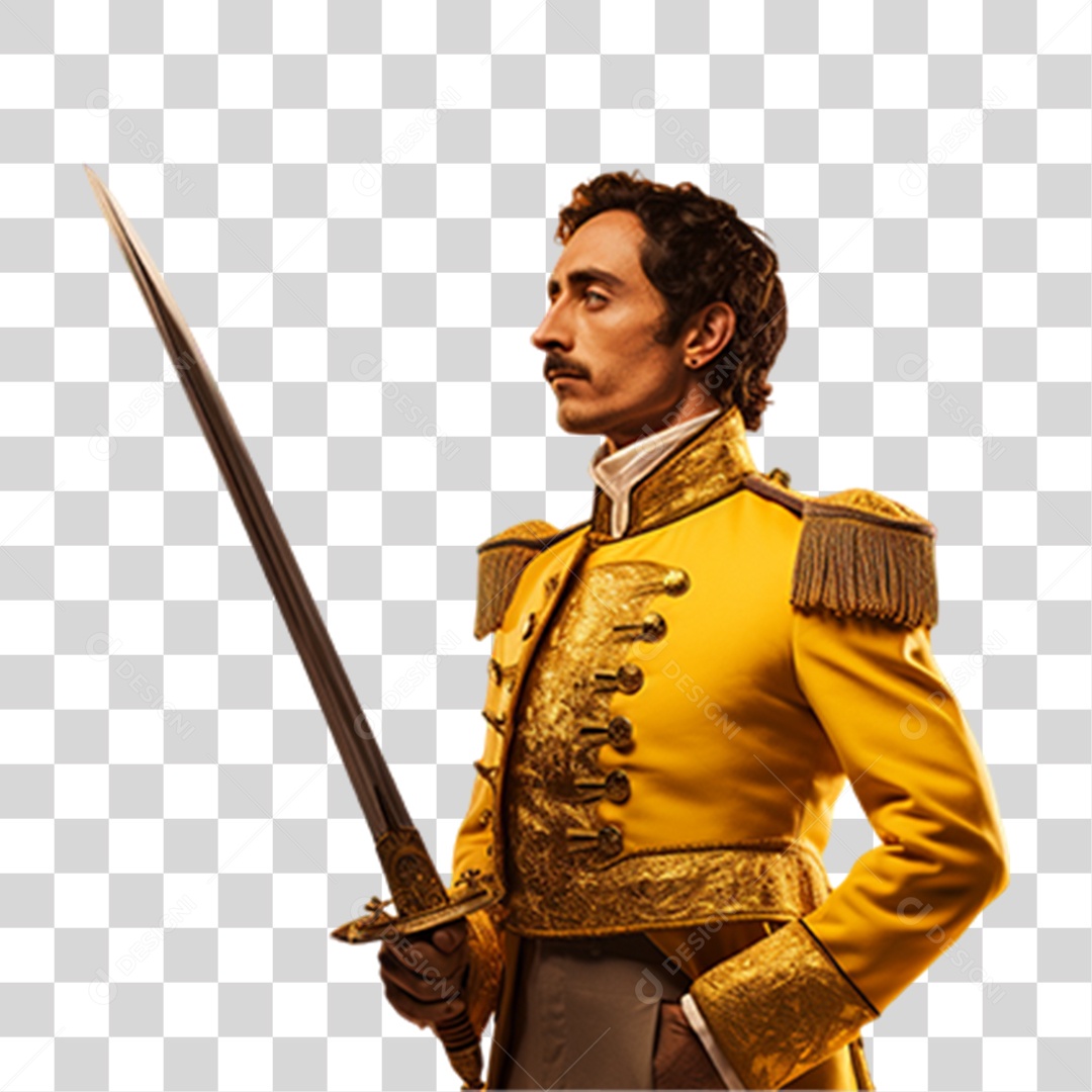 Dom Pedro Primeiro PNG Transparente