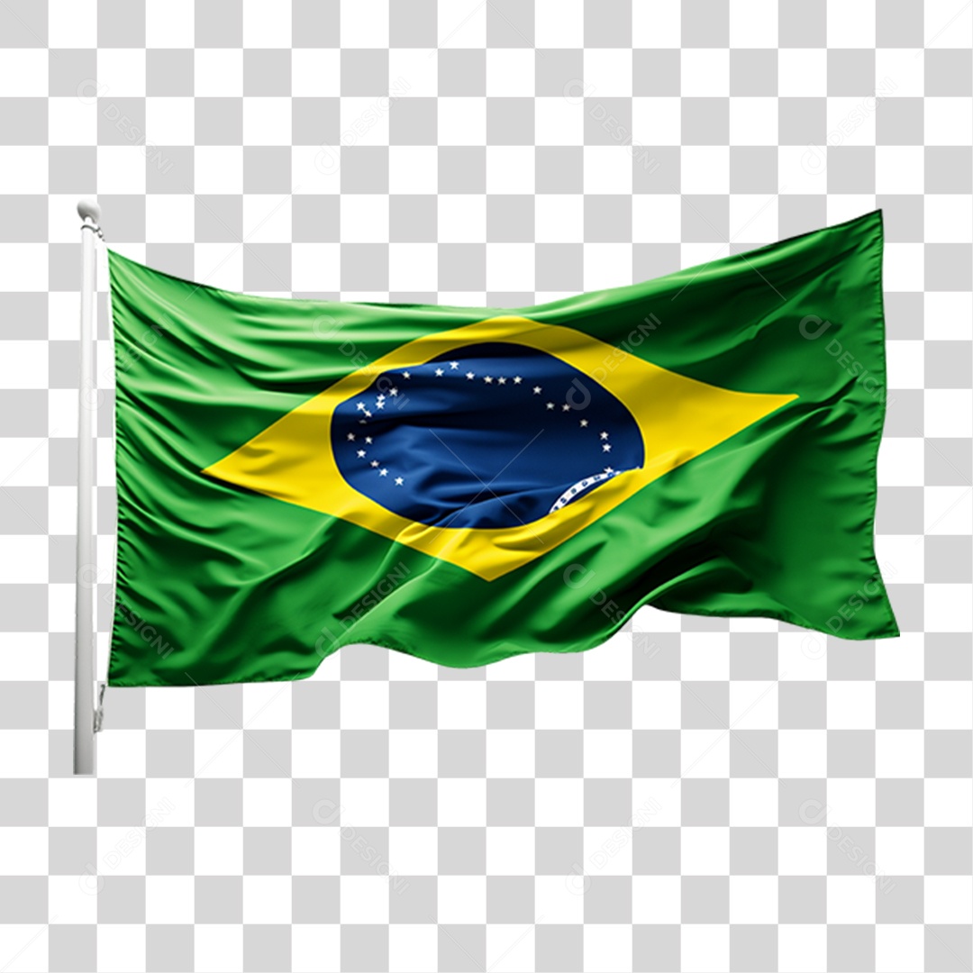 Bandeira 7 de Setembro Dia da Independência do Brasil  PNG Transparente