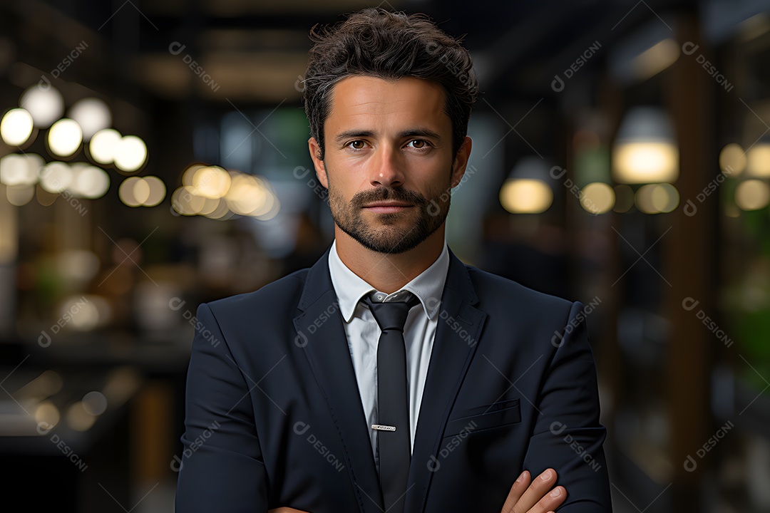 Homem sorridente professor