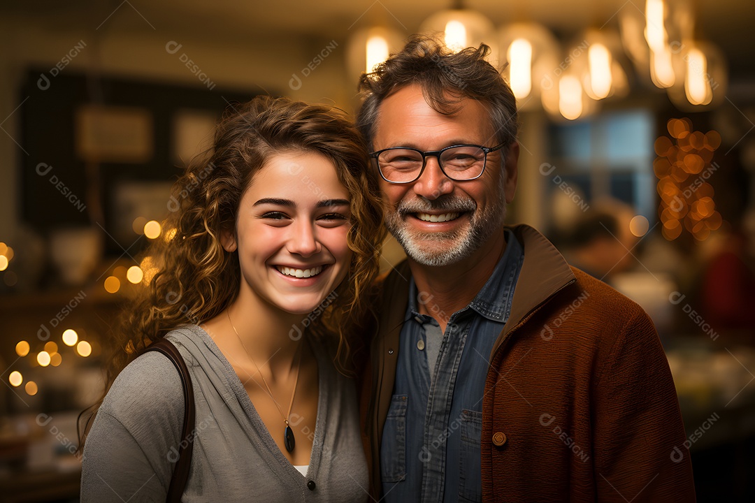 Professores sorridentes na escola