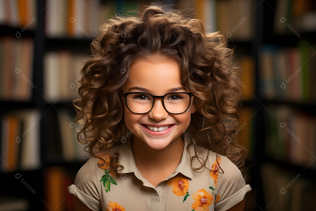 Mulher professora sorridente