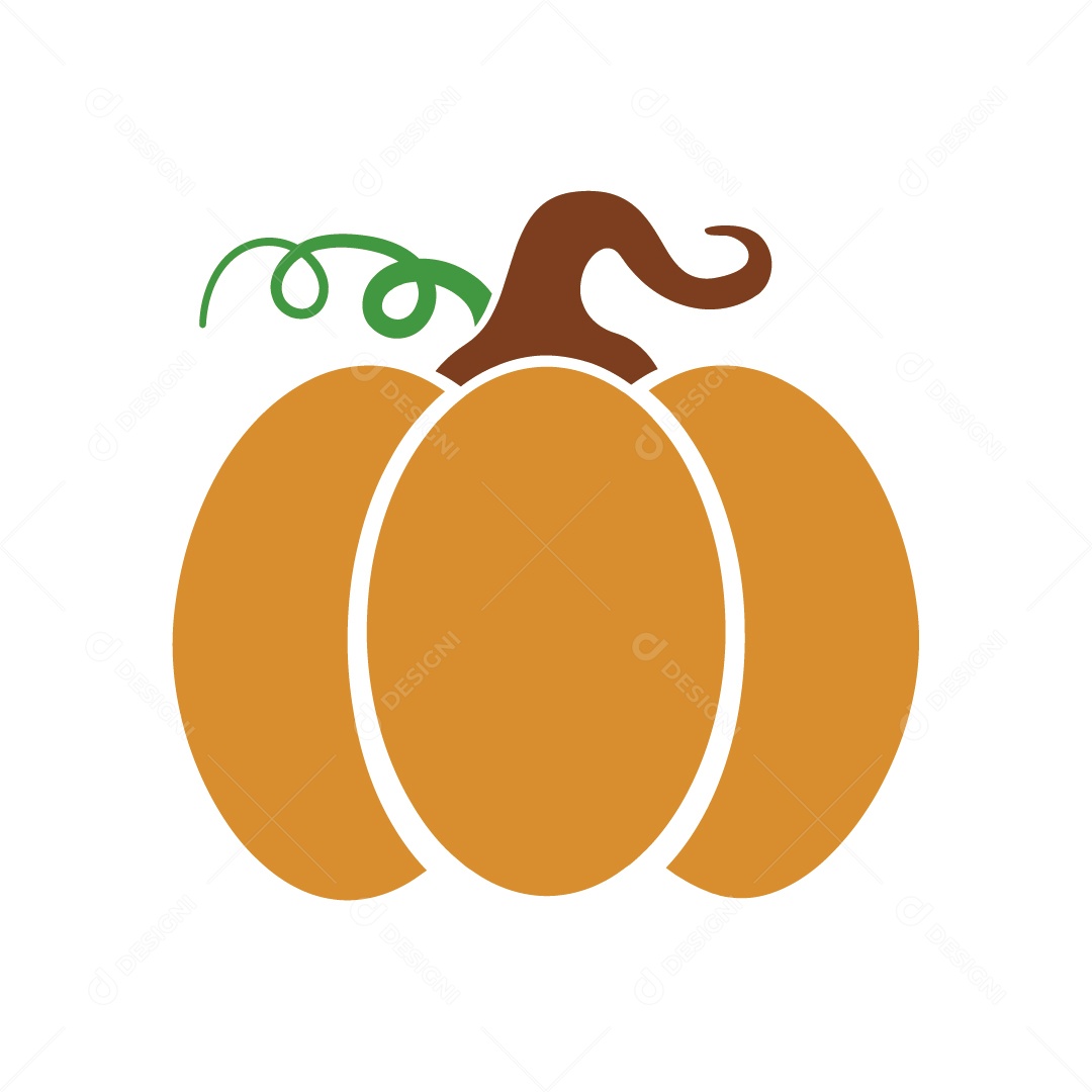 Abóbora de Halloween Ilustração Vetor EPS