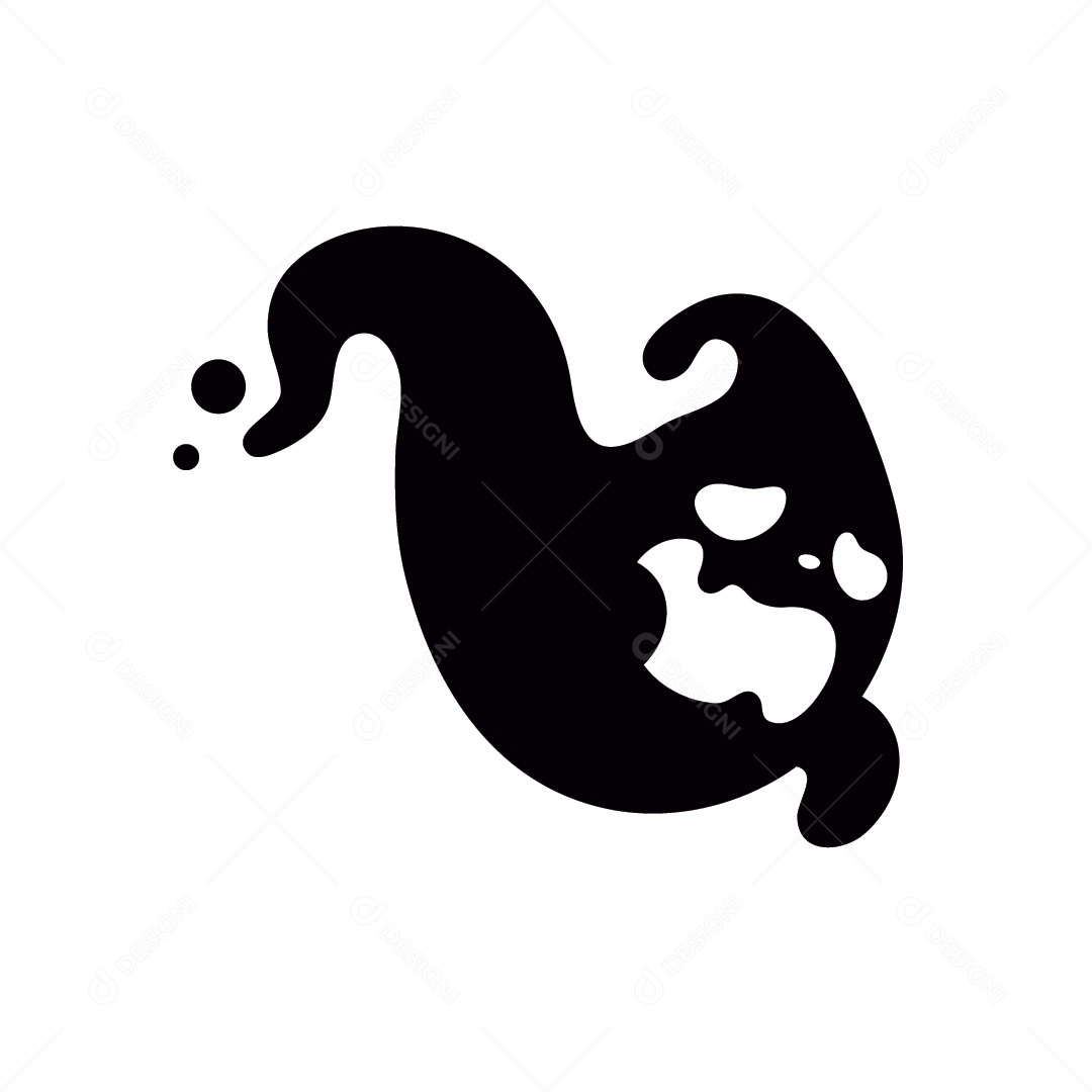 Fantasma de Halloween Ilustração Vetor EPS