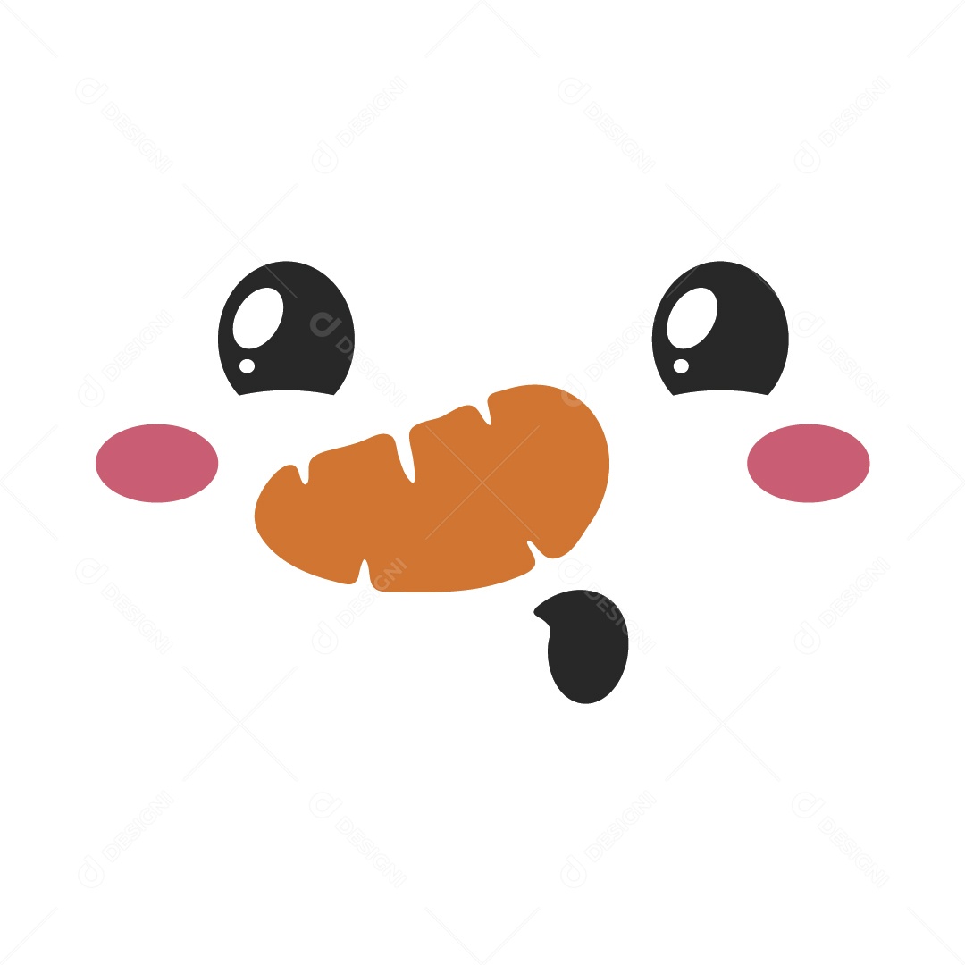 Boneco de Neve para Halloween do Dia das Bruxas Vetor EPS