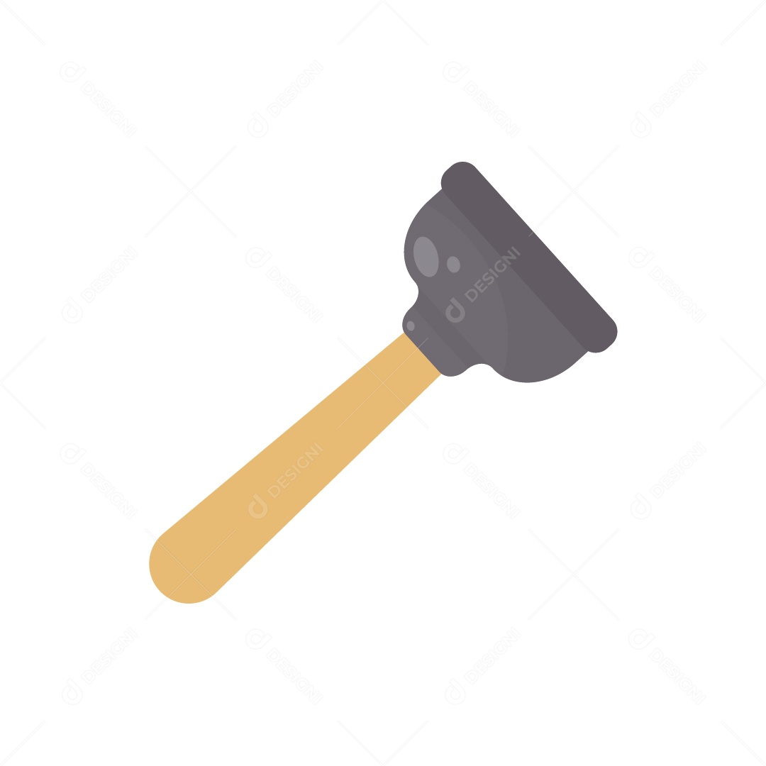 Desentupidor Ilustração Vetor EPS