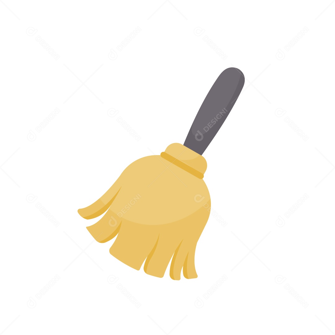 Vassoura Ilustração Vetor EPS