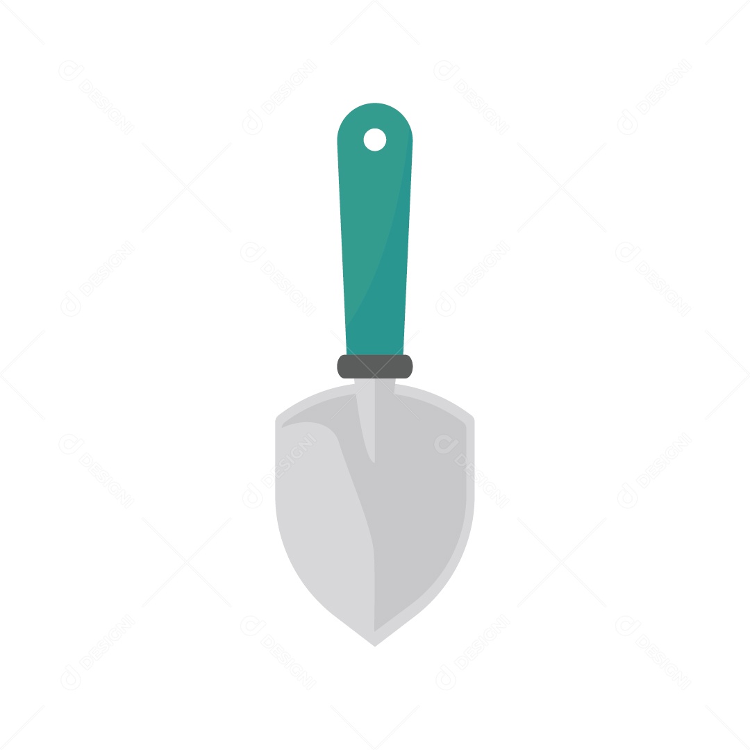 Espátula de Aço Ilustração Vetor EPS