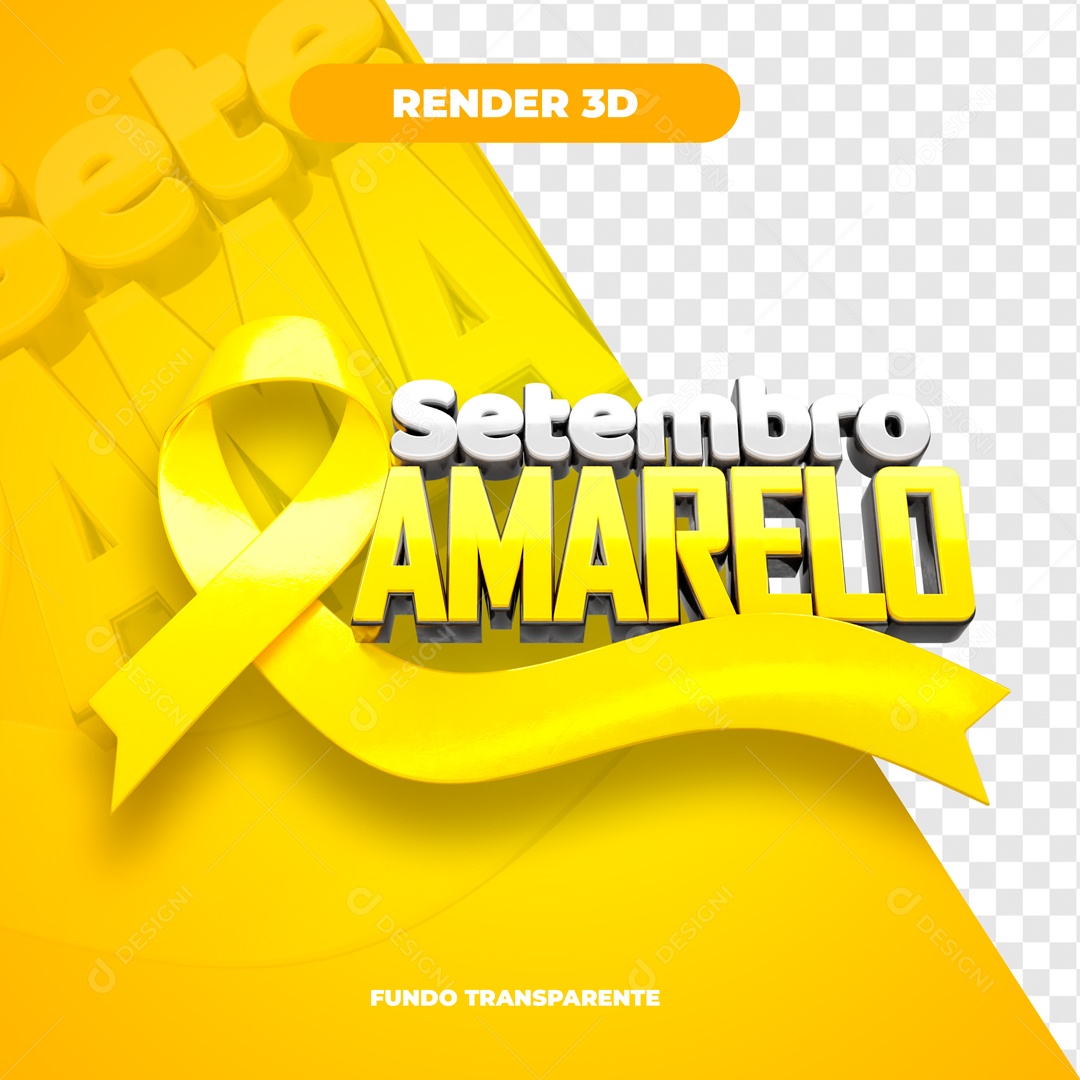 Setembro Amarelo Social Media PSD Editável
