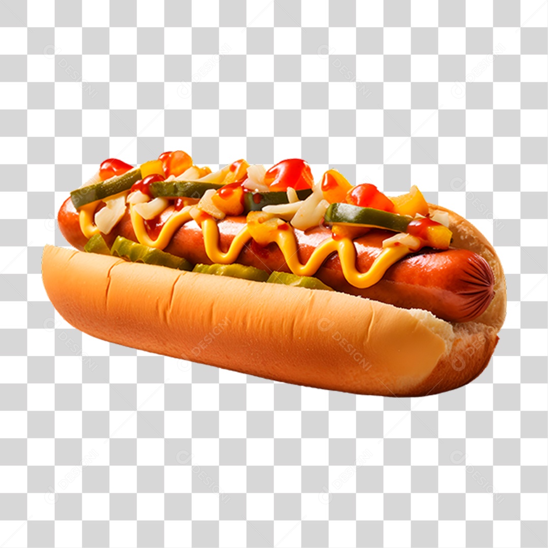 Cachorro Quente Hot-Dog PNG Transparente