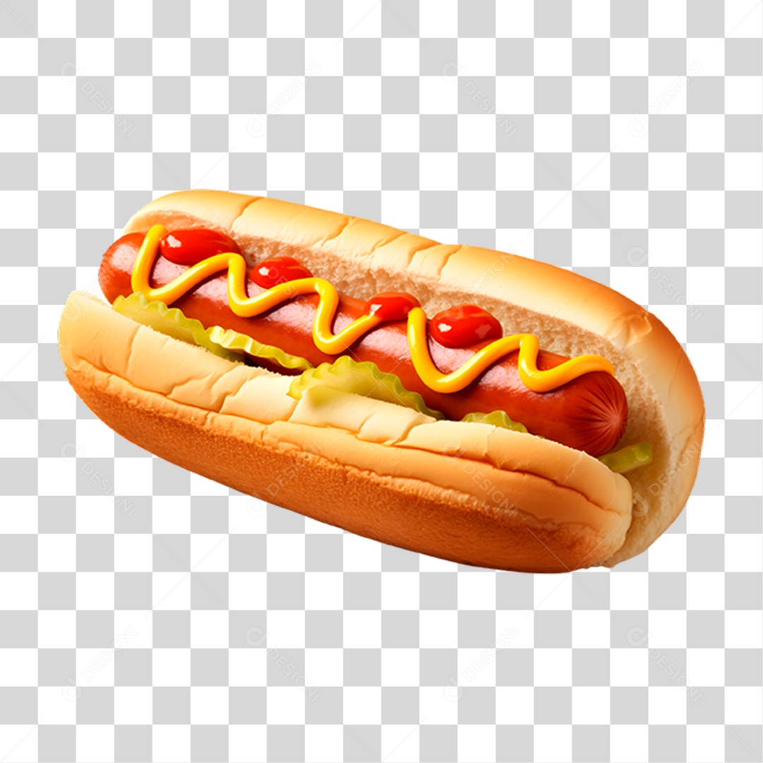 Cachorro Quente Hot-Dog PNG Transparente