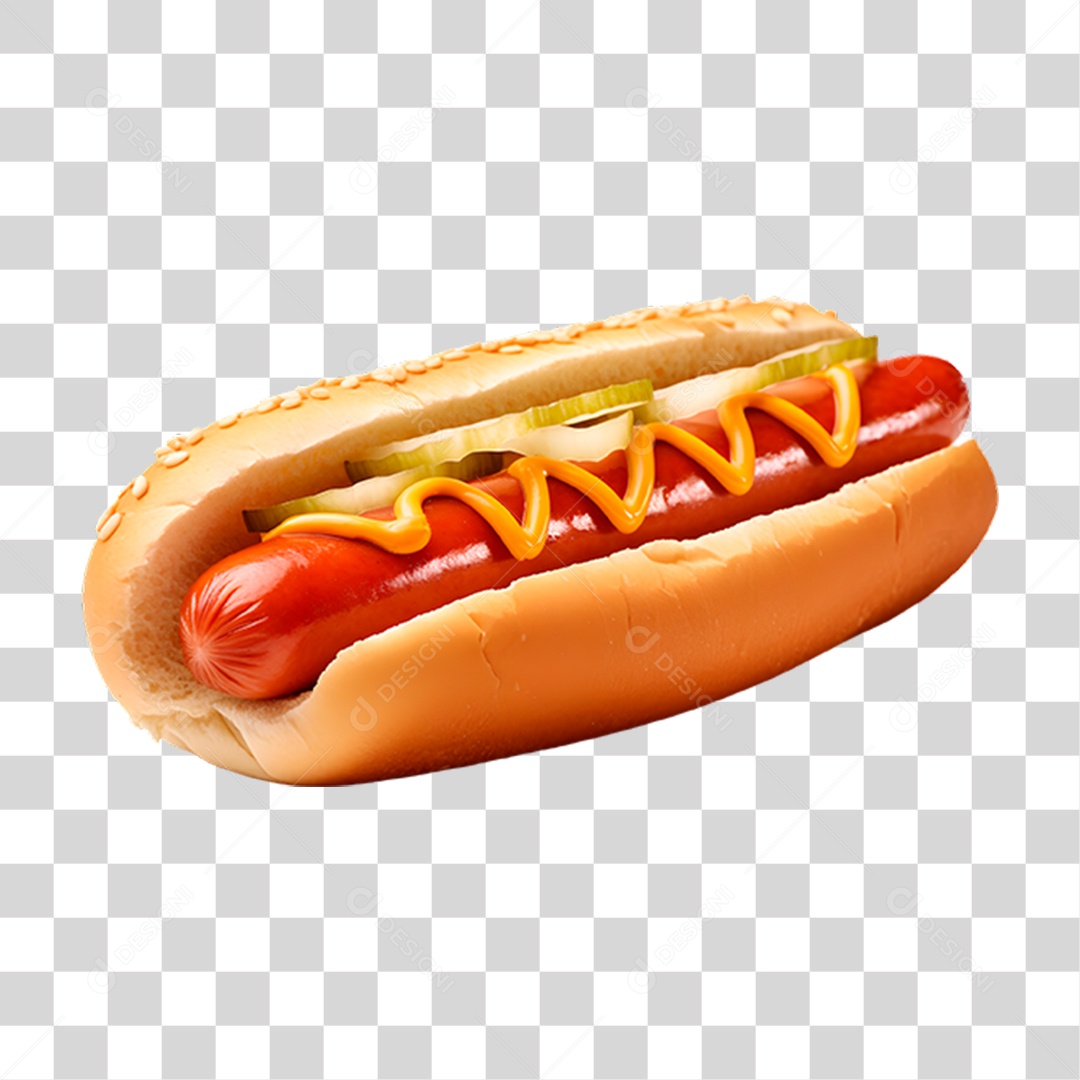 Cachorro Quente Hot-Dog PNG Transparente