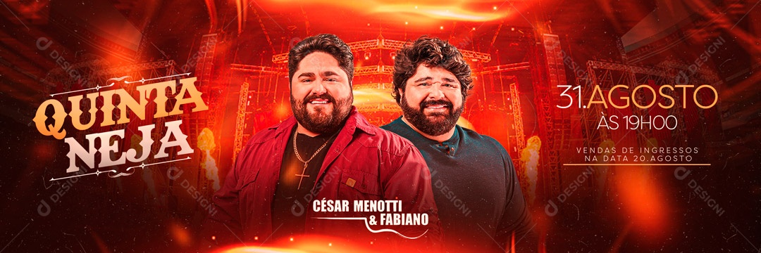 Carrossel Quinta Neja Social Media PSD Editável