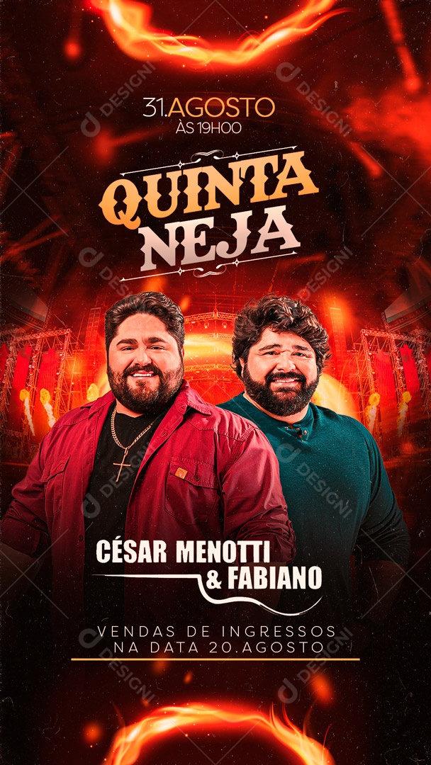Story Quinta Neja Flyer Social Media PSD Editável