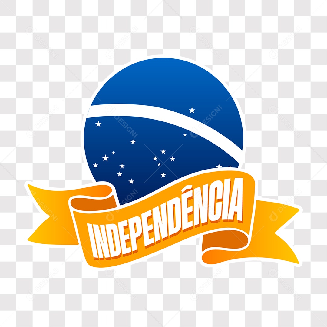 Lettering Independência EPS + PNG