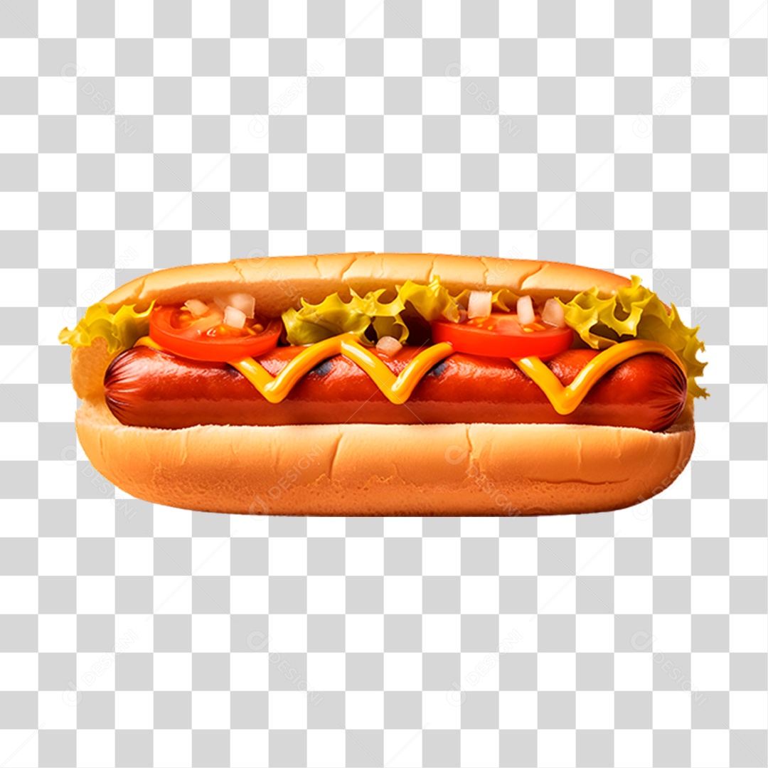 Cachorro Quente Hot-Dog PNG Transparente