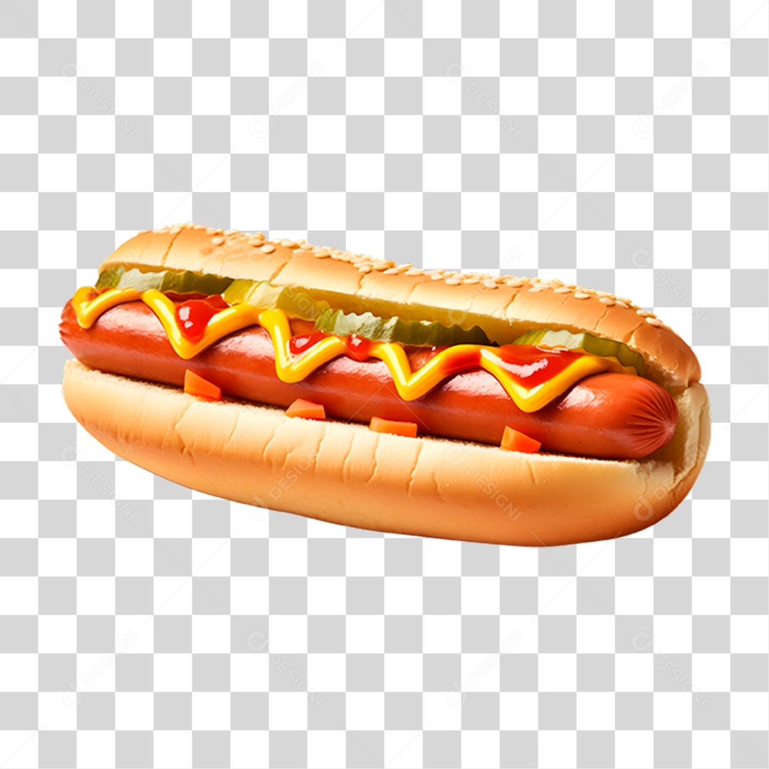 Cachorro Quente Hot-Dog PNG Transparente