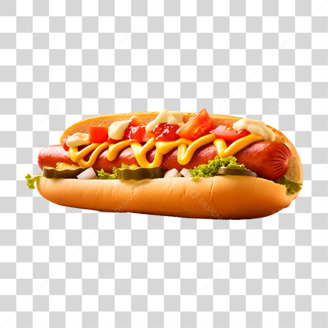 Cachorro Quente Hot-Dog PNG Transparente