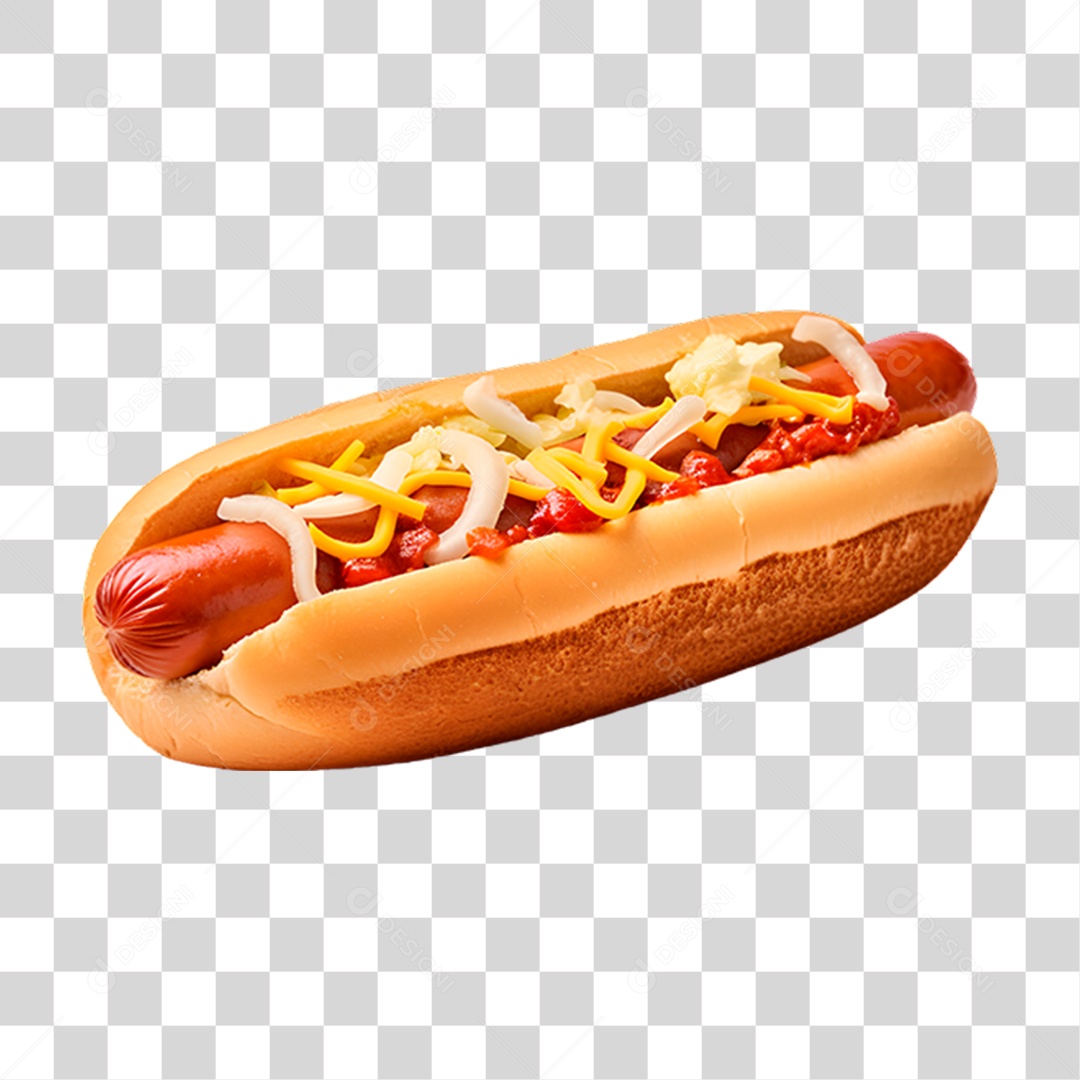 Cachorro Quente Hot-Dog PNG Transparente