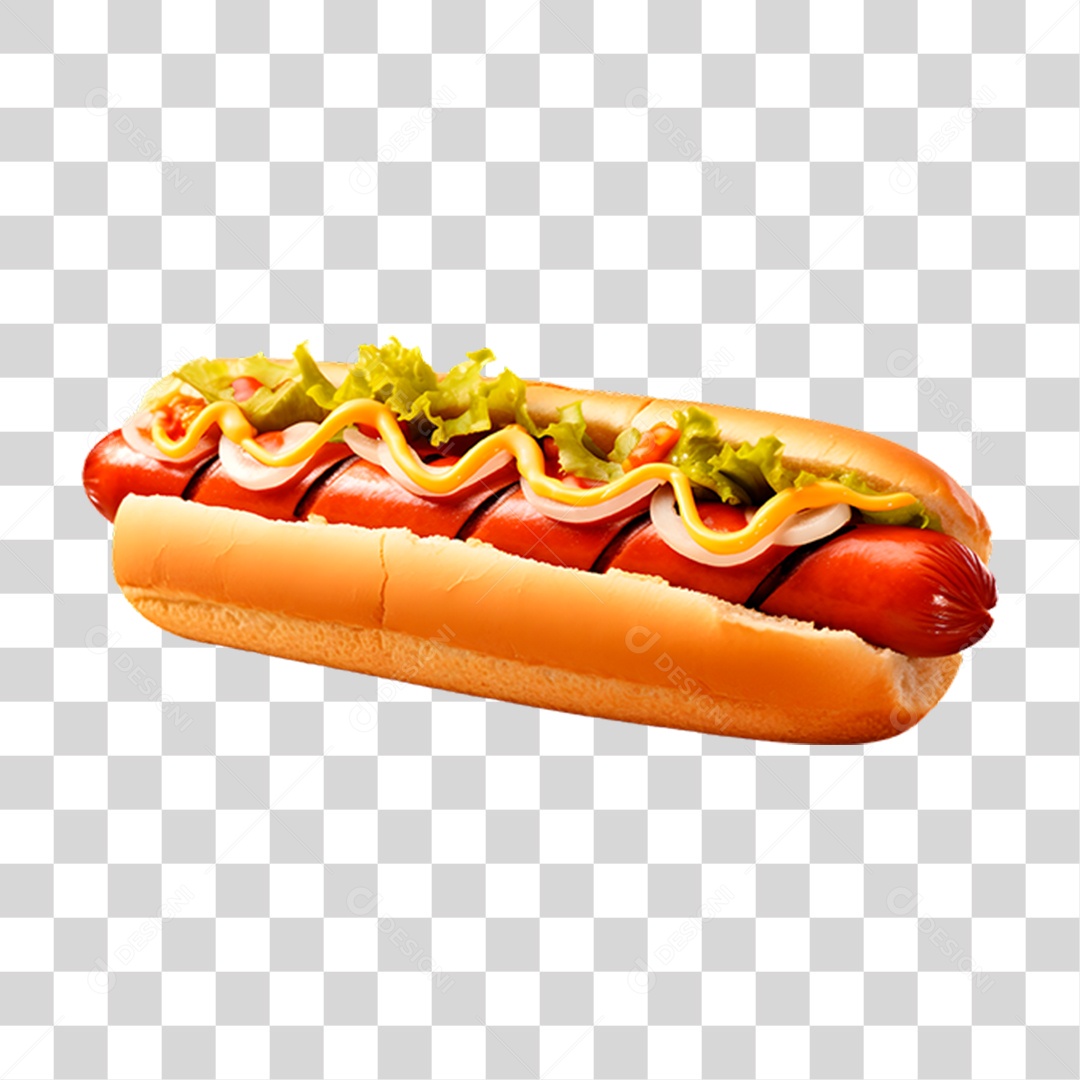Cachorro Quente Hot-Dog PNG Transparente