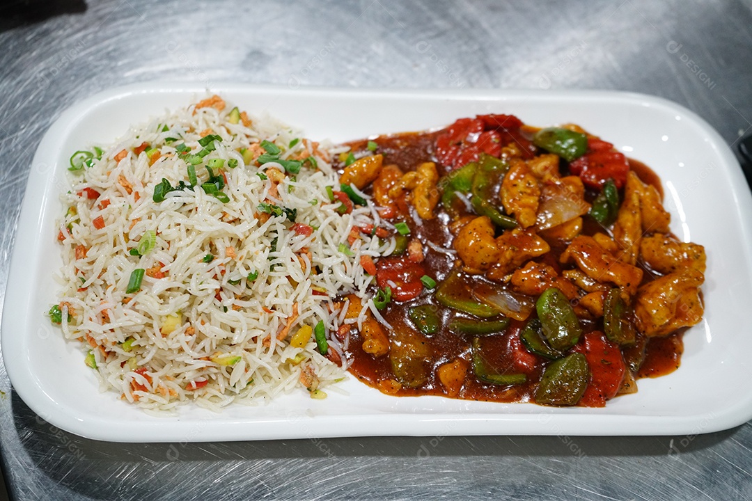 Delicioso frango ao molho